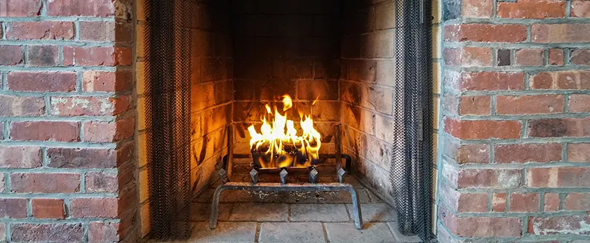 Repairing Damaged Fireplace Tiles in North Little Rock, Arkansas
