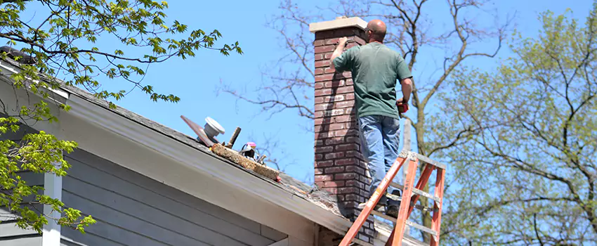 Vinyl and PVC Chimney Flashing Installation in North Little Rock, AR