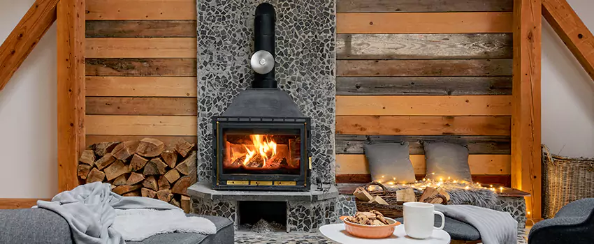 Thelin Hearth Products Direct Vent Gas Stove Fireplace Inspection in North Little Rock, Arkansas